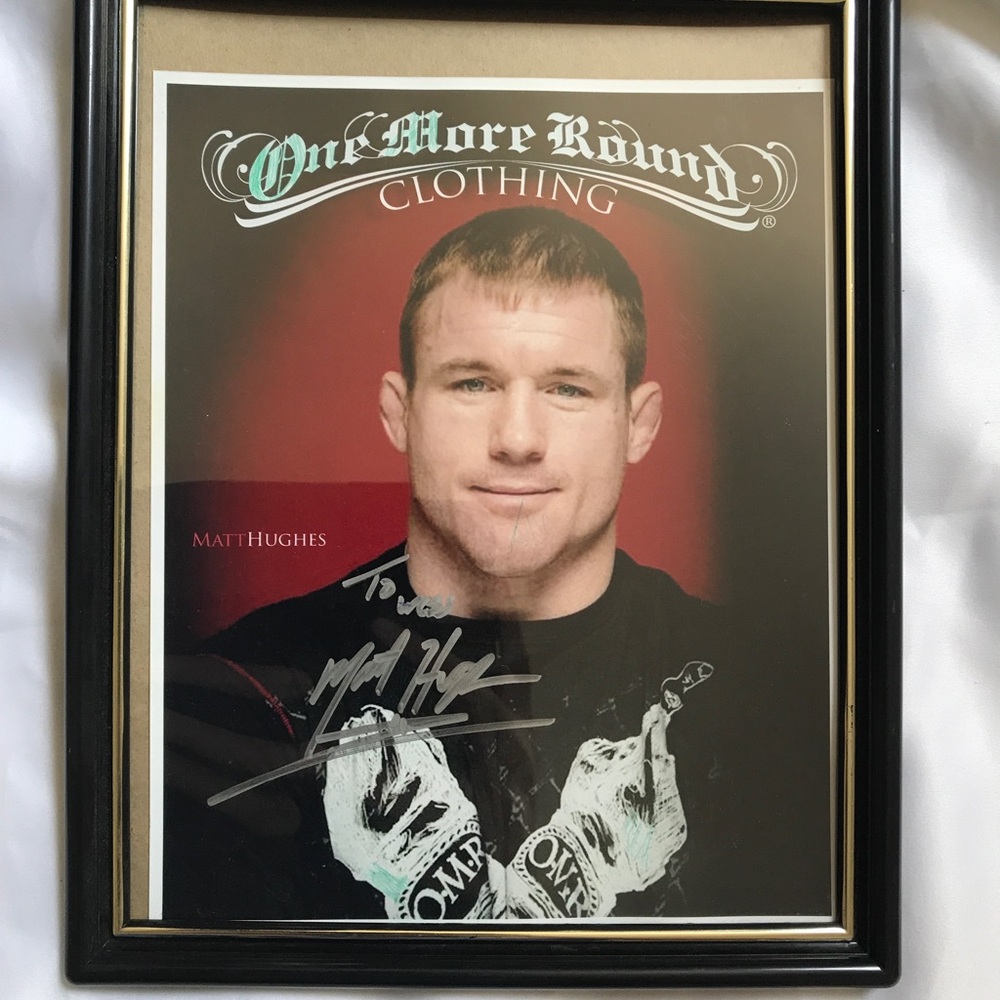 Matt Hughes  (MMA/UFC Champion) - Signed Autographed Photo from One Mor…